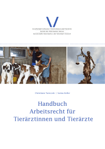 Handbuch Arbeitsrecht für Tierärztinnen und Tierärzte