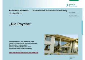 Die Psyche - Klinikum Braunschweig