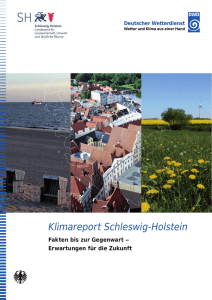 Klimareport Schleswig-Holstein