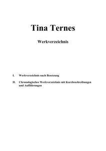 Ternes_Tina_Werkverzeichnis_Januar 2017