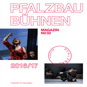 Magazin Nr.2 - Theater im Pfalzbau