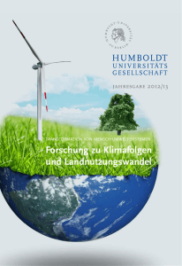 Anzeige der Jahresgabe  - Humboldt-Universitäts