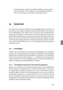 10 Sicherheit