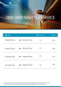 taxi und shuttleservice