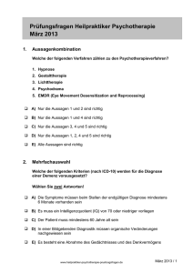 PDF zum - Heilpraktiker Psychotherapie Prüfungsfragen