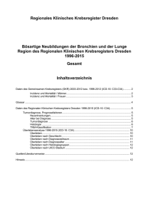 PDF-Dokument - Regionales Klinisches Krebsregister Dresden