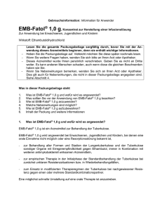 EMB-Fatol ® 1.0 g Konzentrat zur Herstellung einer