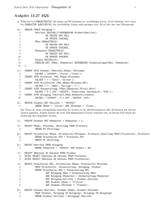 Aufgabe 13.27 SQL