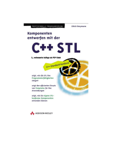 Komponenten entwerfen mit der C++ STL