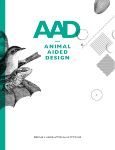 animal aided design - Lehrstuhl für Terrestrische Ökologie