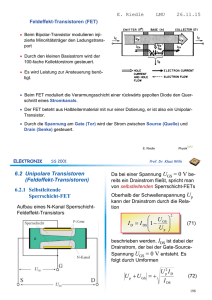 Grundlagen des MOS-FET