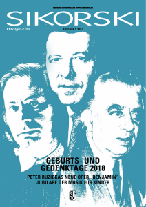 geburts- und gedenktage 2018