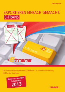 e-trans Broschüre