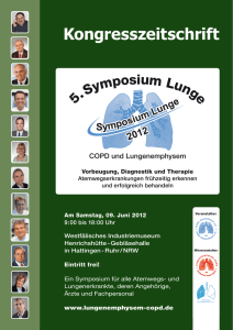 5. Symposium Lunge - Lungenemphysem