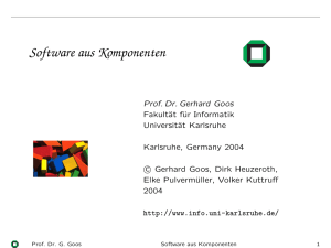 Software aus Komponenten