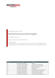 Systemvoraussetzungen