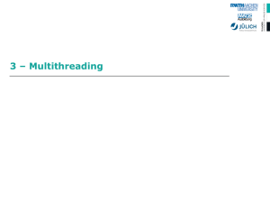 Multithreading