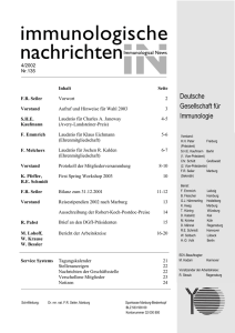 Nr.135 - Deutsche Gesellschaft für Immunologie