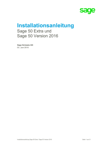 Installationsanleitung - Online Help