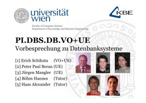 PI.DBS.DB.VO+UE - Universität Wien