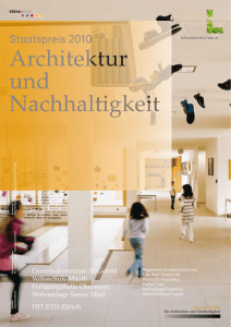 Staatspreis für Architektur und Nachhaltigkeit 2010