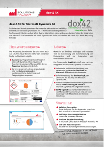 dox42 AX - Solutions Factory