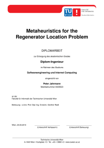 Metaheuristics for the Regenerator Location Problem