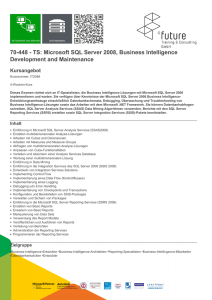 70-448 - TS: Microsoft SQL Server 2008, Business Intelligence
