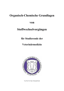 Organisch-Chemische Grundlagen von