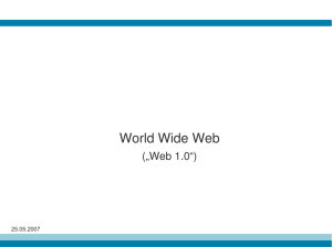 World Wide Web