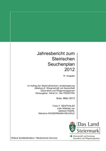 Jahresbericht 2012 - Gesundheit Steiermark