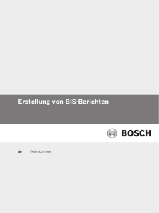 White Paper - Bosch Security Systems