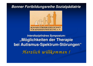 Autismus und Geistige Behinderung Vortrag BONN WEBSIDE 2012