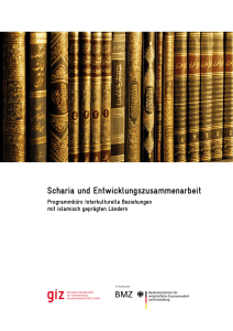 Scharia und Entwicklungszusammenarbeit