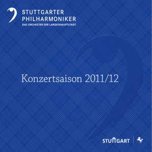 Konzertsaison 2011/12 - Stuttgarter Philharmoniker