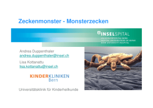 Zeckenmonster - Monsterzecken