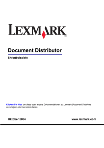 Document Distributor