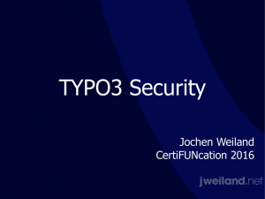 TYPO3 Security CertiFUNcation 2016 Publish.key
