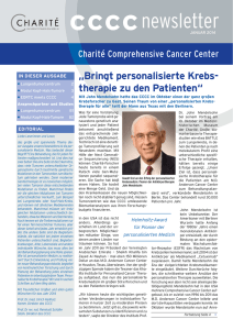 ccccnewsletter - Charité Comprehensive Cancer Center