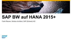 SAP HANA ist der