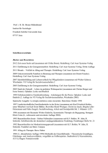 Vollständige Publikationsliste - Institut für Soziologie (Uni Jena)