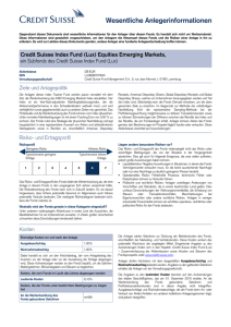 Key Investor Information Document