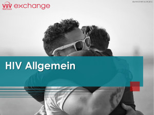 Präsentation zu HIV Allgemein