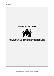 stadt sankt vith kommunale städtebauordnung