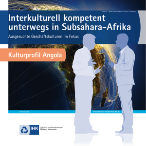 Kulturprofil Angola - Blog:subsahara