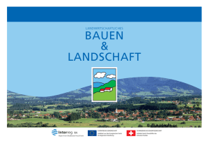 Bauen und Landschaft - ALB-Baden