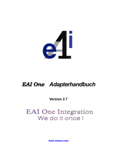 Adapter - EAI One Integration