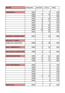 jahrgang karton stück preis tignanello 1991 5 130 1994