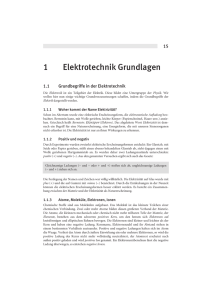 1 Elektrotechnik Grundlagen