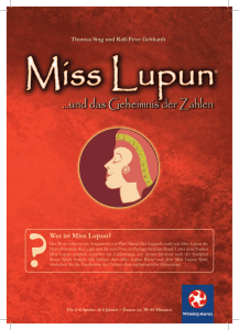 Wer ist Miss Lupun?